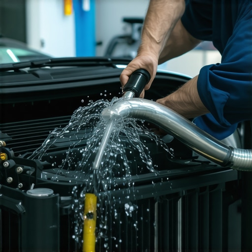 The Correct Way to Flush Your Coolant Without Air Pockets