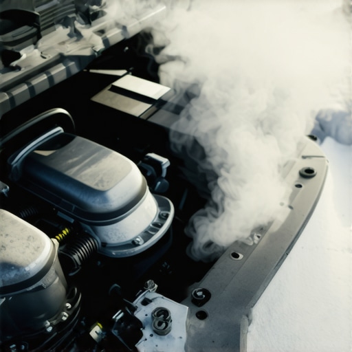 Why Your Engine Smokes on Cold Mornings