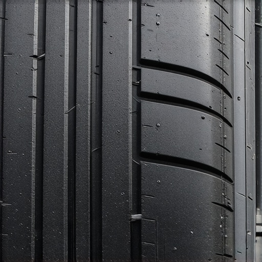 The risk of running your tires until the tread wear bars show