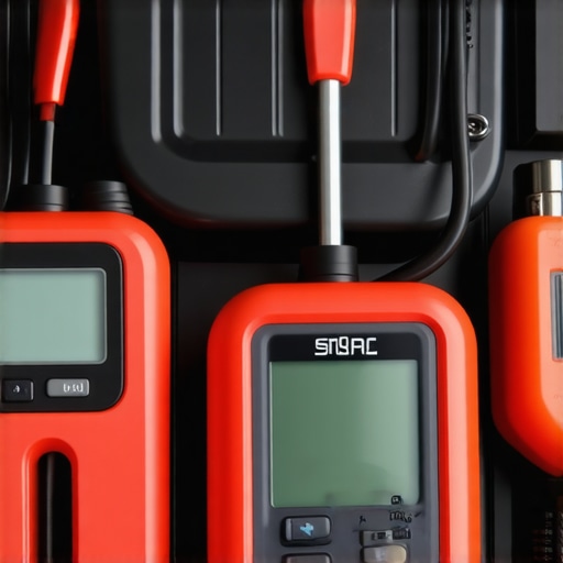 Auto repair tools laid out neatly for vehicle maintenance.