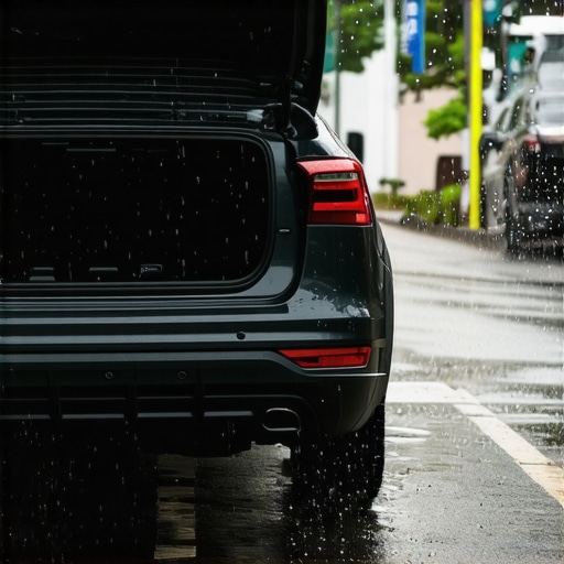 Stop Your Trunk From Leaking Water During Heavy Rain