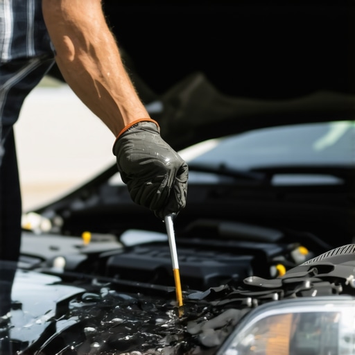 The correct way to check your transmission fluid without burning your hand