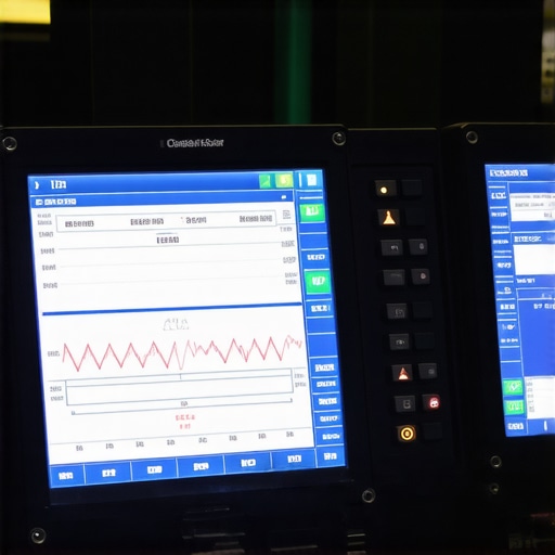 A technician using a bidirectional diagnostic tool to check vehicle live data.