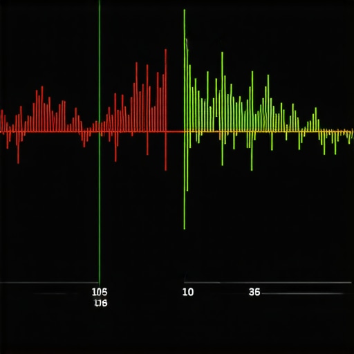 A detailed view of a car alignment report showing before and after specifications on a digital monitor.