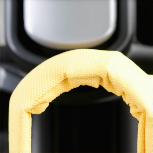 Cleaning carbon buildup from a car throttle body Close-up of a mechanic cleaning a dirty throttle body to restore accelerator pedal smoothness.