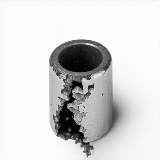 A detailed view of a damaged ignition coil pack showing how moisture causes engine misfires.
