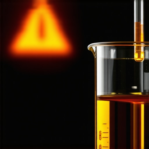 A car dashboard oil life indicator compared to a laboratory test of contaminated engine oil.