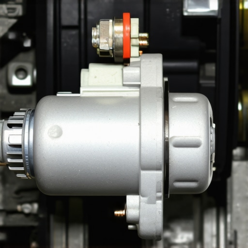 Diagnosing a car starter motor A detailed view of a car starter motor and heat shields to illustrate common points of heat-related failure.