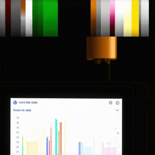 Professional OBD2 scanner displaying engine and steering sensor data during a car service.