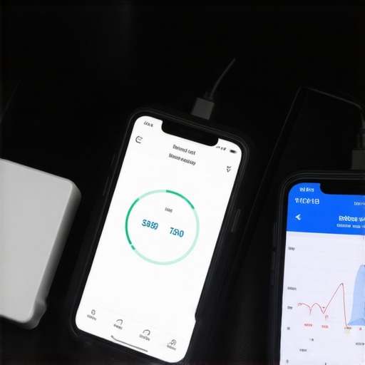 Hybrid battery diagnostic scanner in use