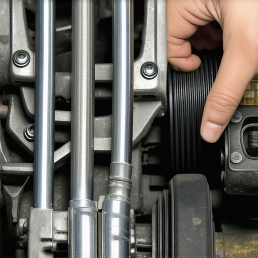 Inspecting shifter cables and linkage Mechanic adjusting manual transmission shift linkage