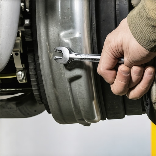 Mechanic loosening a check plug on a sealed transmission unit