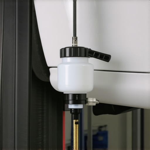 A pressure-based brake bleeding tool connected to a master cylinder reservoir for a professional fluid flush.