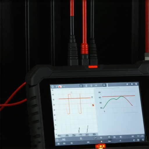 A diagnostic tablet displaying real-time vehicle data for modern car maintenance.