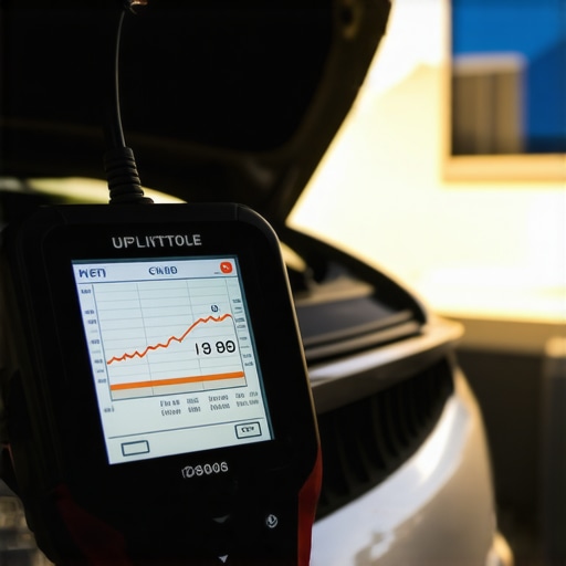 Bi-directional scan tool displaying real-time vehicle data