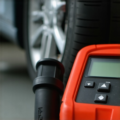 Professional Diagnostic Tools for Car Vibrations A digital torque wrench and OBD-II scanner used for automotive troubleshooting.