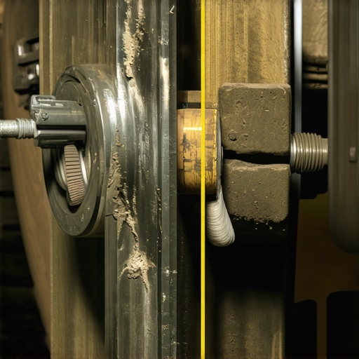 Proper hub preparation for brake installation Mechanic cleaning a car wheel hub with a wire brush