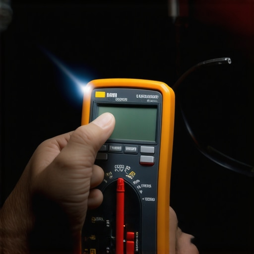 Testing Automotive Electrical Circuits with a Multimeter Mechanic testing a car fuse box with a multimeter to diagnose power issues
