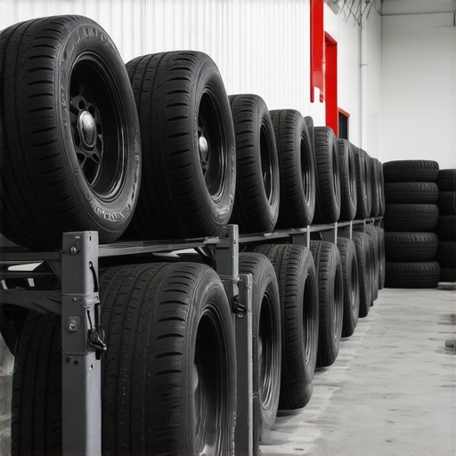 The Best Way to Store Your Tires Over the Summer