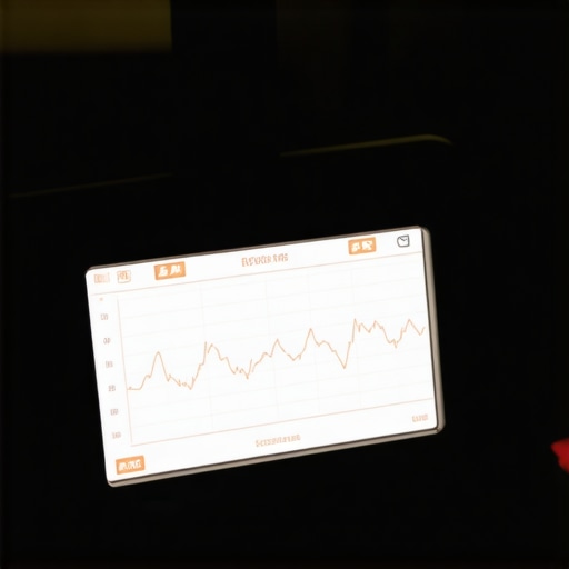 A technician using a bi-directional scan tool to diagnose a vehicle